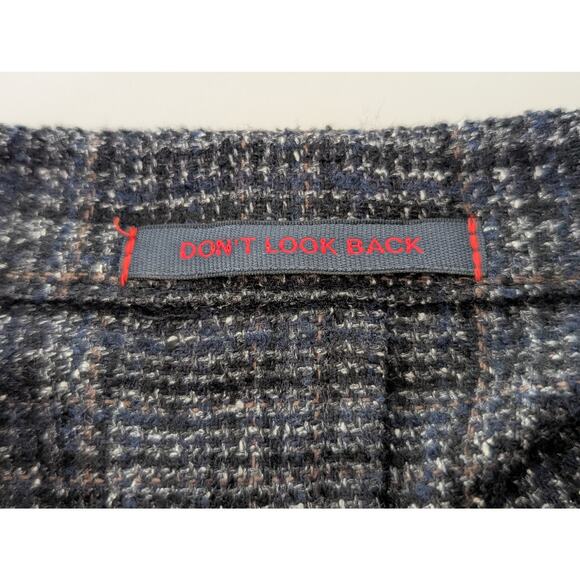 NWT The GIGI Italian Unstructured Wool Blazer Double Breasted IT 48 US 38 Gray - Picture 6 of 9